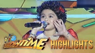 Its Showtime Lea Salonga Mini Me Impresses With Her Version Of Tomorrow