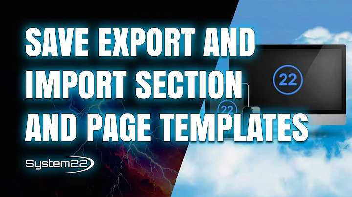 Elementor Template Manager: How to Save, Export, and Import Sections & Pages