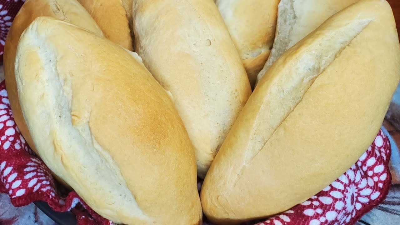 Como hacer BOLILLOS CASEROS! Hechos a mano! birotes bolillos YouTube