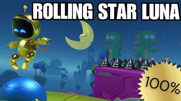 Astro Bot: Rolling Star Luna - How To Find All Bots / Puzzle Pieces 100% 🏆