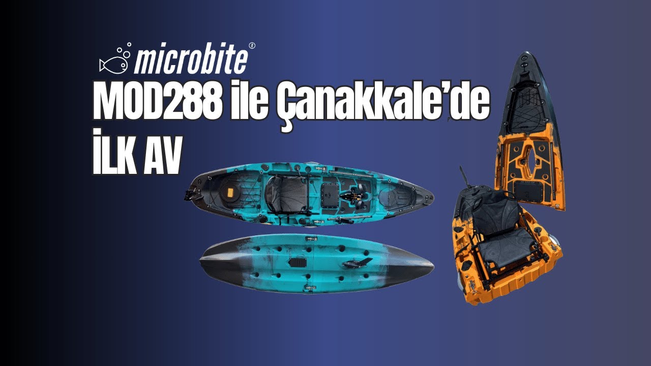 MOD288 Modüler Balıkçı Kanosu: İlk Av