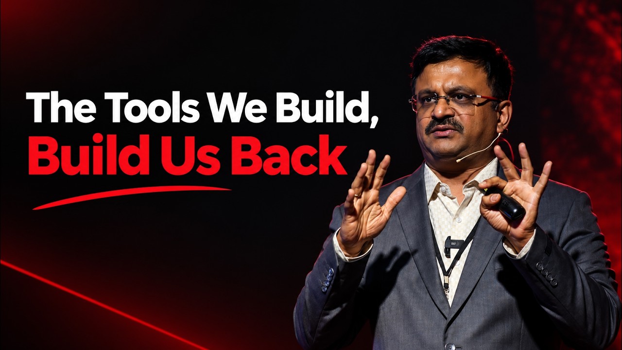 The Tools We Build,Build Us Back | Venkatarangan Thirumalai | TEDxThiagarajar College of Engineering