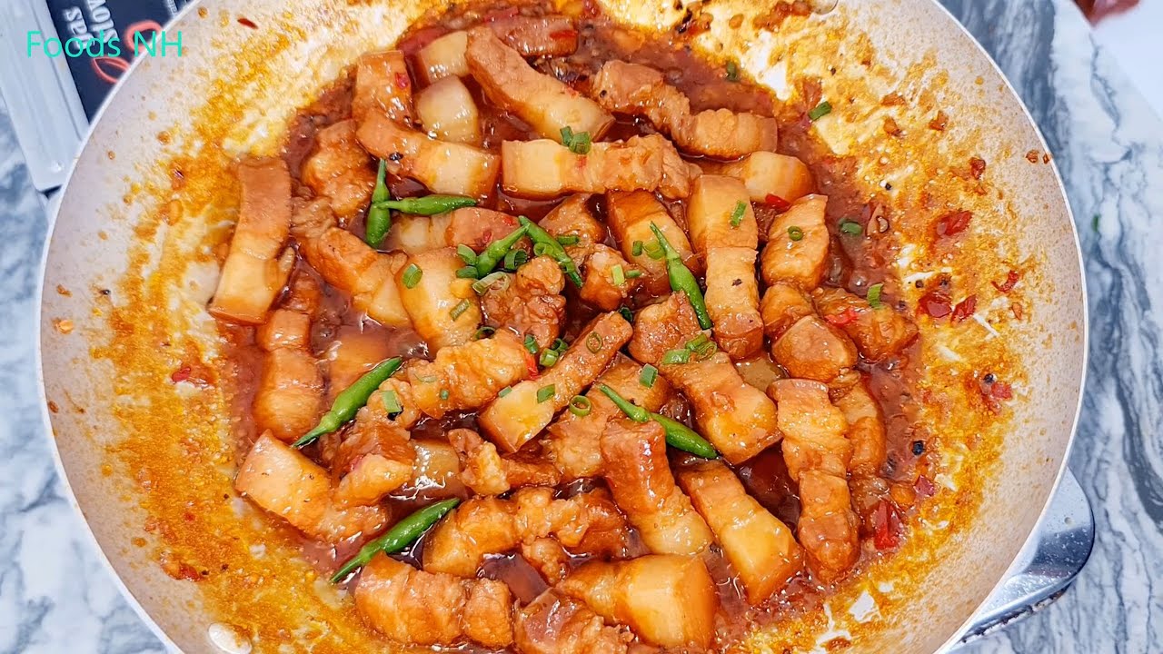 Thịt kho tiêu - Ba rọi kho tiêu: Cách là thơm ngon đậm đà cho bữa cơm ...