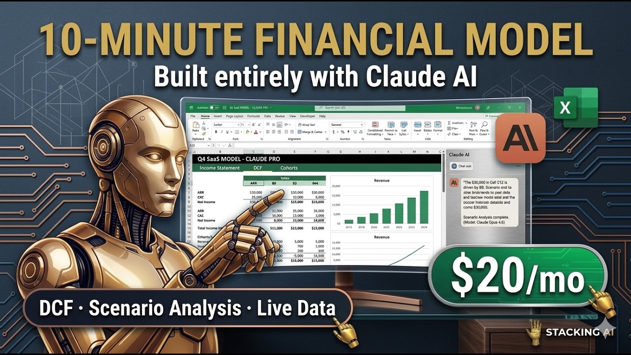 Master Claude for Excel: Financial Modeling in 10 Minutes (Complete 2026 Guide)