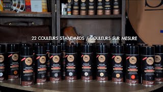 Sofolk - Peinture Cuir / Simili-cuir avec Vernis Satin intégré en aérosol