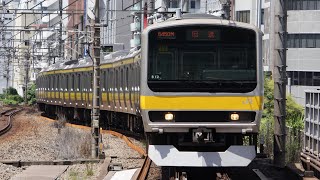 35Bで大激パ！【B12編成TK入場】回6450M   E231系0番台ﾐﾂB12編成　恵比寿通過