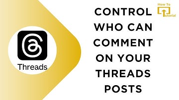 How to Control Who Can Comment on Your Threads Posts