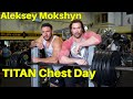 Aleksey Mokshyn With The Titan For Chest Day