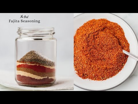 The BEST FAJITA Seasoning Recipe