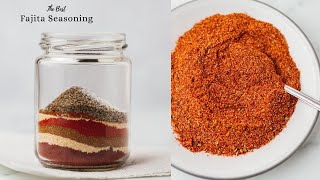 The BEST FAJITA Seasoning Recipe