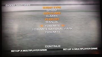 NFS: The Run (Wii) - Multiplayer - Yosemite