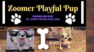 Zoomer Playful Pup Robotic Dog Review