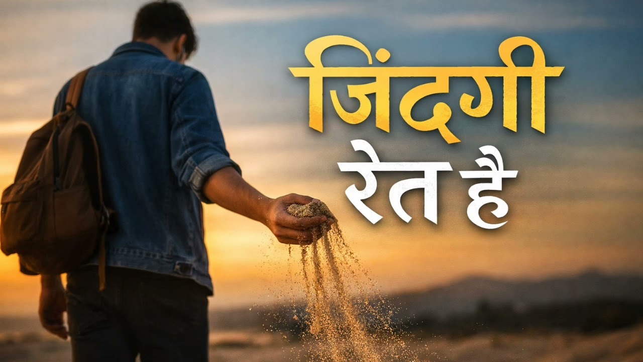 ज़िंदगी रेत है - Best Motivational Song 2024 | Motivational Video for Success | New Hindi Song