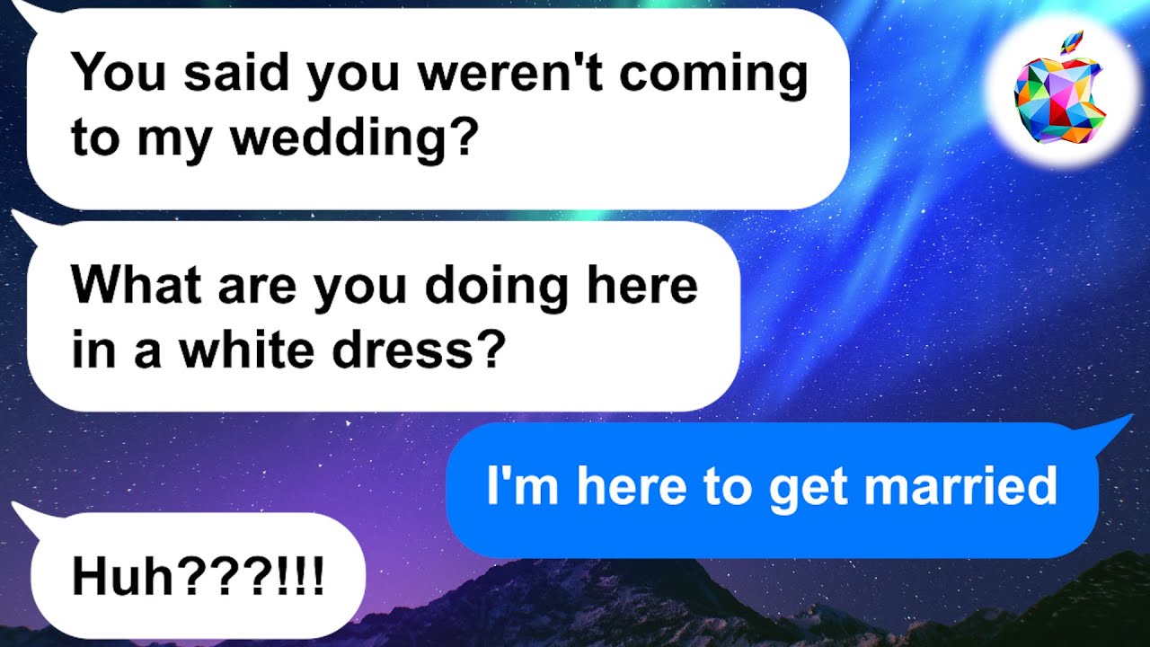 【Apple】Моя сестра была шокирована, увидев меня в белом в день, когда она вышла замуж за моего быв...