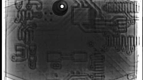 PCB Imaging: 3D/CT X-Ray Animated Slicing (Top to Bottom)