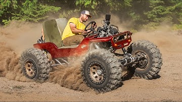 Mini Rock Crawler gets a Bizarre Cooling System!