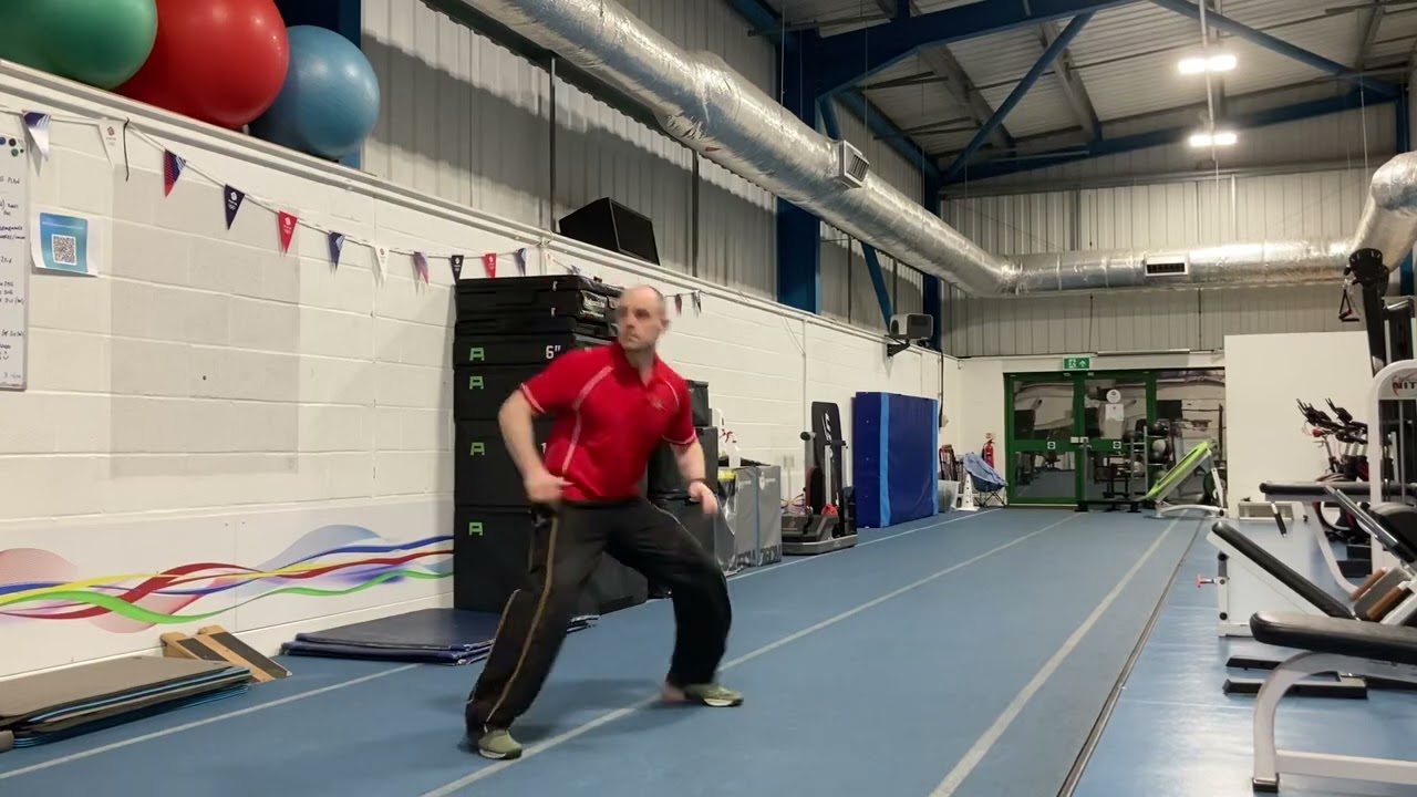 Hip Turn to Shuffle to Sprint