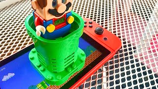 Lego Mario and Bowser Battle on Nintendo Switch. Who will win? #legomario