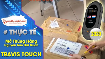 Máy Phiên Dịch Bằng Giọng Nói TRAVIS TOUCH GO 2020 - Dịch 155 Ngôn Ngữ - Không Cần Kết Nối Internet