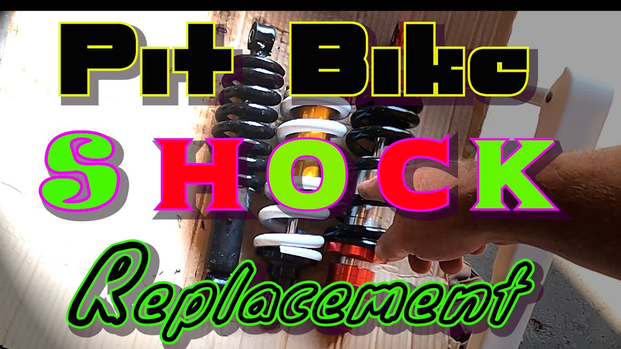 Pit Bike Shock Replacement YouTube