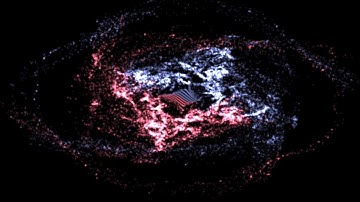 NBody sim stuff - my favorite take so far