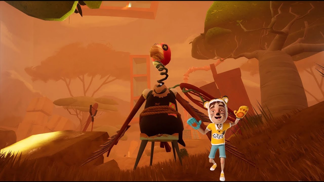 Играю в прятки в лесу с братом! | Прохождение Hello Neighbor Hide And ...
