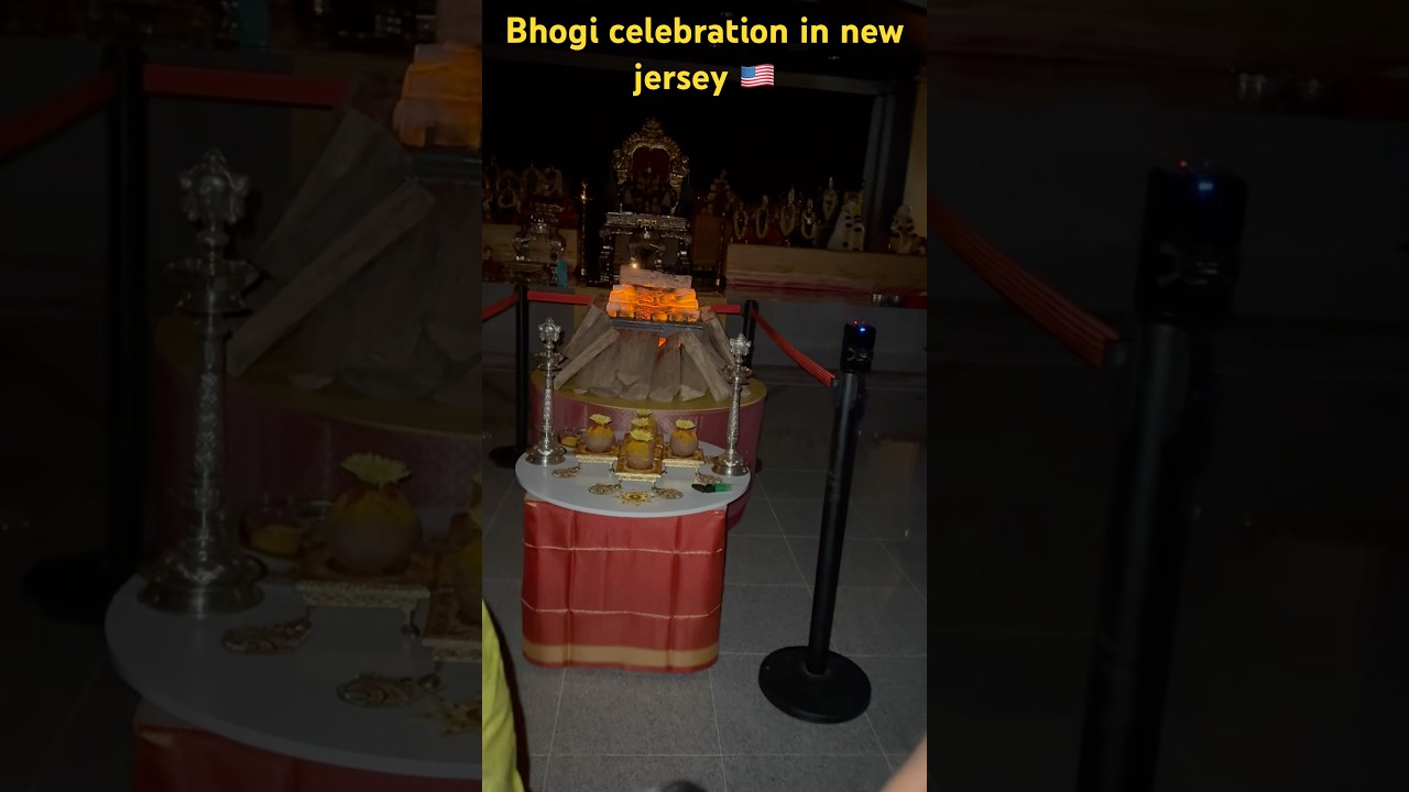 Bhogi celebration in New Jersey USA 🇺🇸