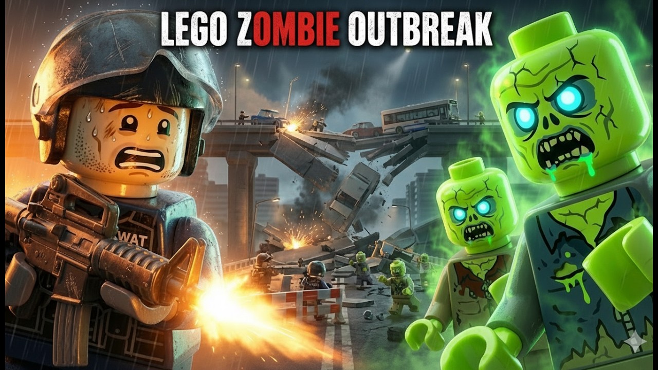 Zombie Outbreak: The Last Stand | LEGO Zombie Animation | Full Episode ...