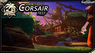 Corsair Reef ?‍☠️ || Serenitea Pot Design || Replica and Tutorial