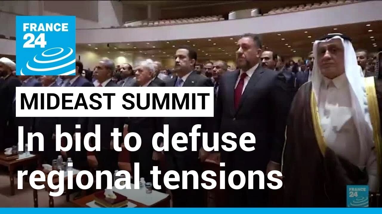 Jordan hosts Mideast summit in bid to defuse regional tensions • FRANCE 24 English