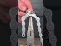 Easy bicycle chain removal quick repair method #shorts #bicycle #diy