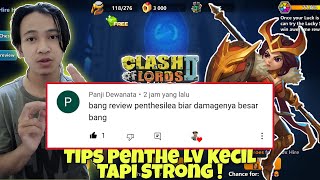 Cara Bikin Hero Lv Kecil Yang Kuat ! - Clash of Lords 2 Guild Castle [Indonesia] screenshot 5