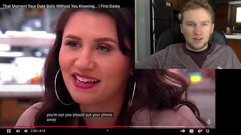 British TV Show First Dates | That Moment Your Date Bails Without You Knowing... American Reaction