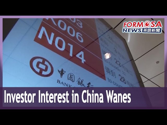 China-concept stocks shrink in value while investors pull out of Chinese market｜Taiwan News