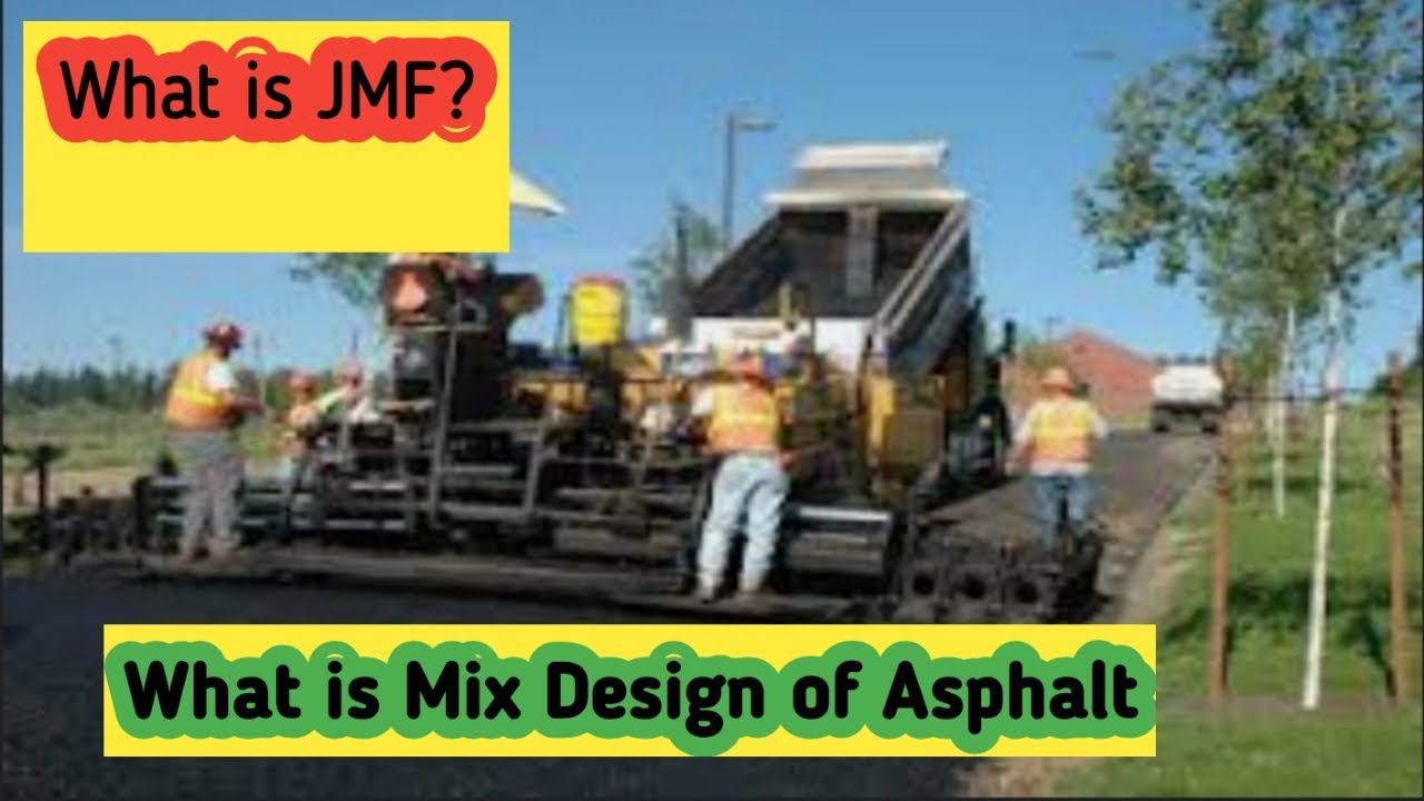 What is JMF? What is the Job Mix Design of asphalt II By civil ...