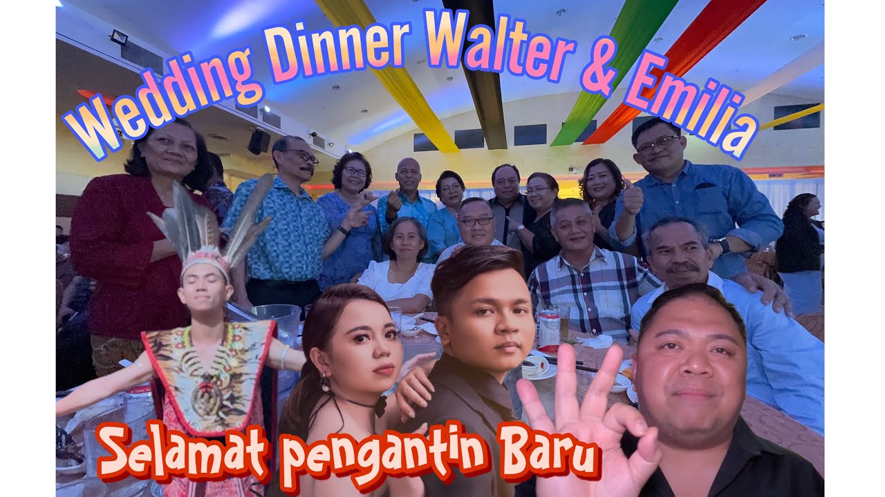 Wedding Dinner Walter Howell & Emilia Evelyn part 1.