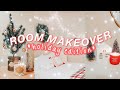 CHRISTMAS ROOM MAKEOVER *aesthetic* // decorating my room for christmas + huge christmas decor haul!