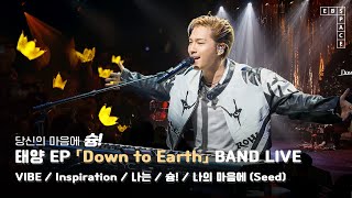 당신의 마음에 슝‼ 태양 EP 「Down to Earth」 BAND LIVE 🌅 l VIBE, Inspiration, 나는, 슝!, 나의 마음에 (Seed)
