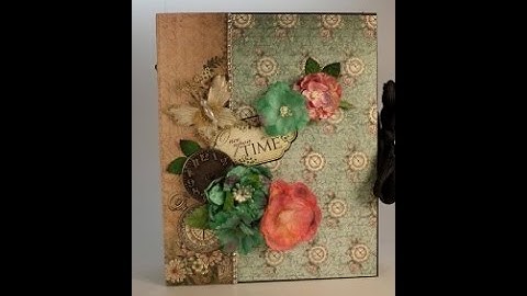 Part 2 - Learn to Make a Mini Album - Designs by Shellie