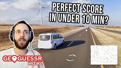 Kan ik een perfecte score van minder dan 10 minuten halen op de wereldkaart?