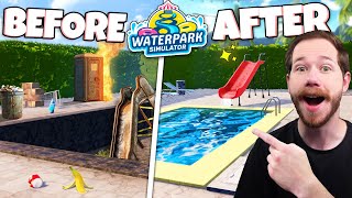 I Opened My Own WATERPARK!