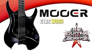 Электрогитара безголовая Mooer GTRS W800. Гитара плюс процессор - два в одном!