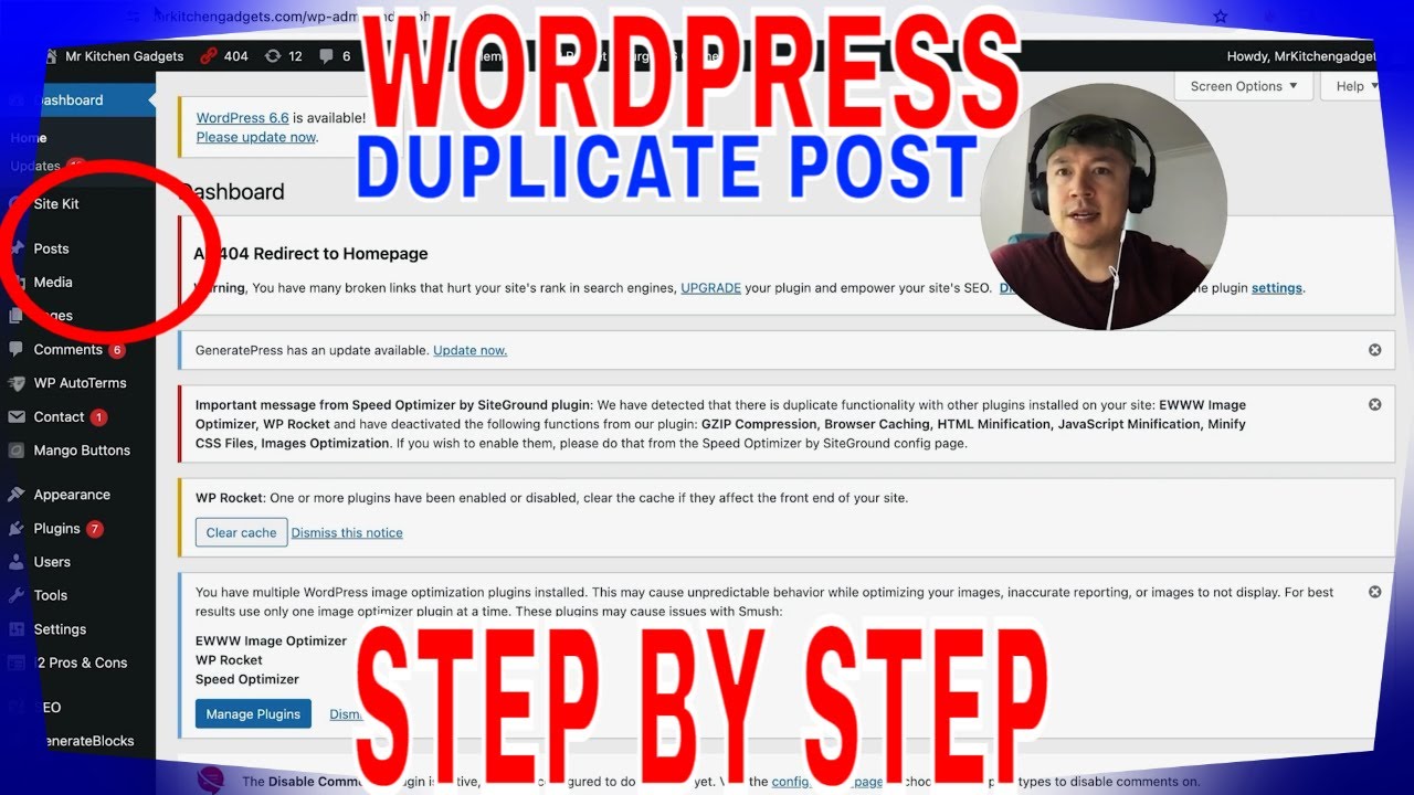 How To Duplicate Copy WordPress Post 🔴 - YouTube
