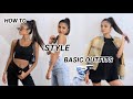 HOW TO STYLE BASIC OUTFITS: MODEL OFF DUTY LOOK Ad | Kim Mann