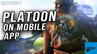 Battlefield V - How To Create & Manage your Platoon on Mobile screenshot 4