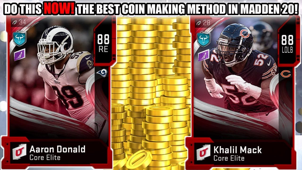 DO THIS NOW! THE EASIEST WAY TO MAKE COINS IN MADDEN 20! | MADDEN 20