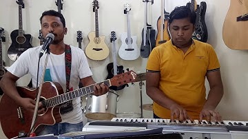 Meet (Simran) - Jeena jeena - Humdard Mashup Live cover.