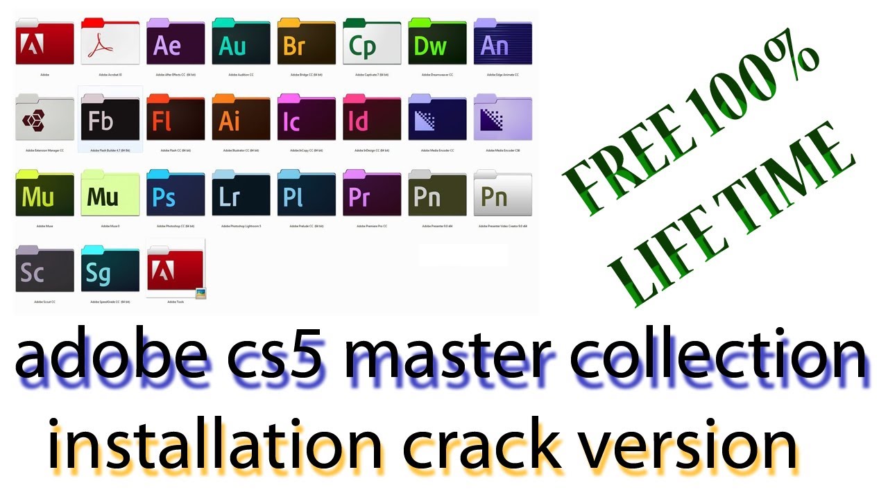 How to Install Adobe cs5 Master Collection/ Adobe Cs5 master installation  with free key/Adobe CS5