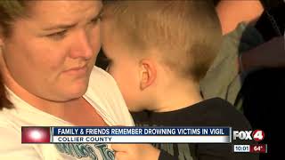 Vigil held to remember children drowning victims