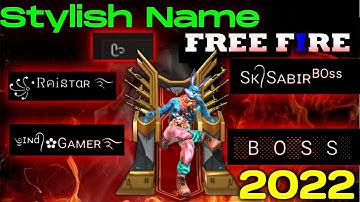 How To Make Stylish Name Like Pro Players @RaiStar  | Best Nickname For Free Fire Name With icon